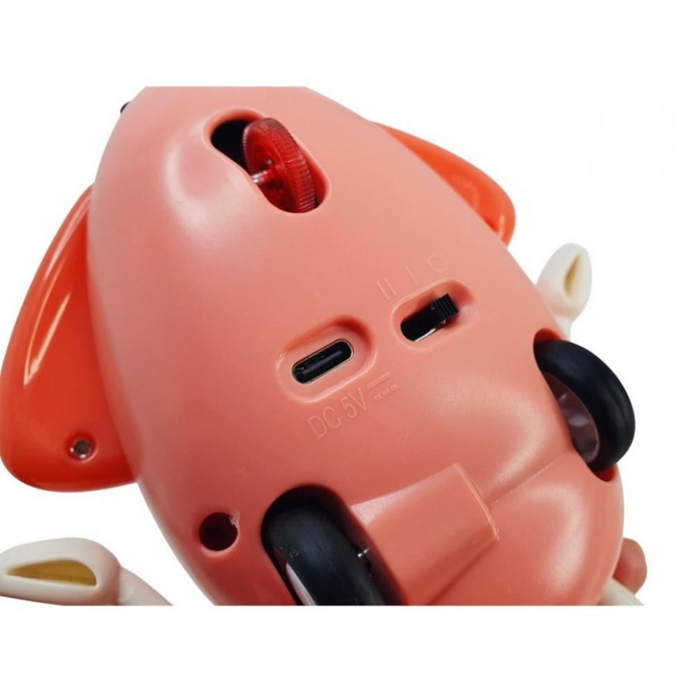 Інтерактивна іграшка "Танцюючий кальмар" 158-21C(Pink) рожевий