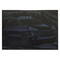 Гравюра А4 "Джип" ГрА4-14с економ варіант в пакеті 29,7х21 см