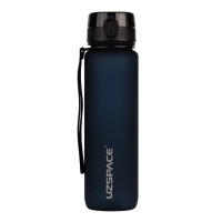 Пляшка для води UZSPACE 3038(Dark-Blue) 1000 мл, темно-синя