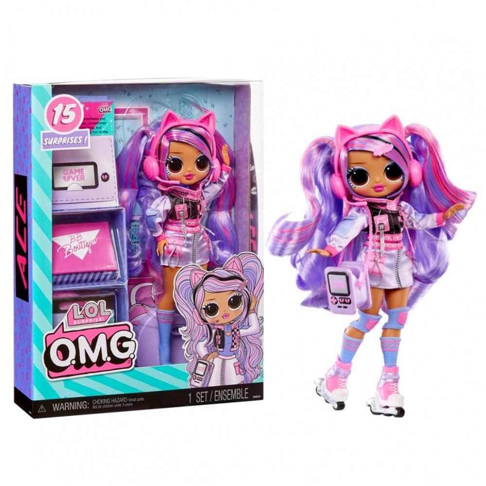 Дитяча ігрова лялька серії "O.M.G. S8 - Роллер Ейс" L.O.L. Surprise! 510383 з аксесуарами