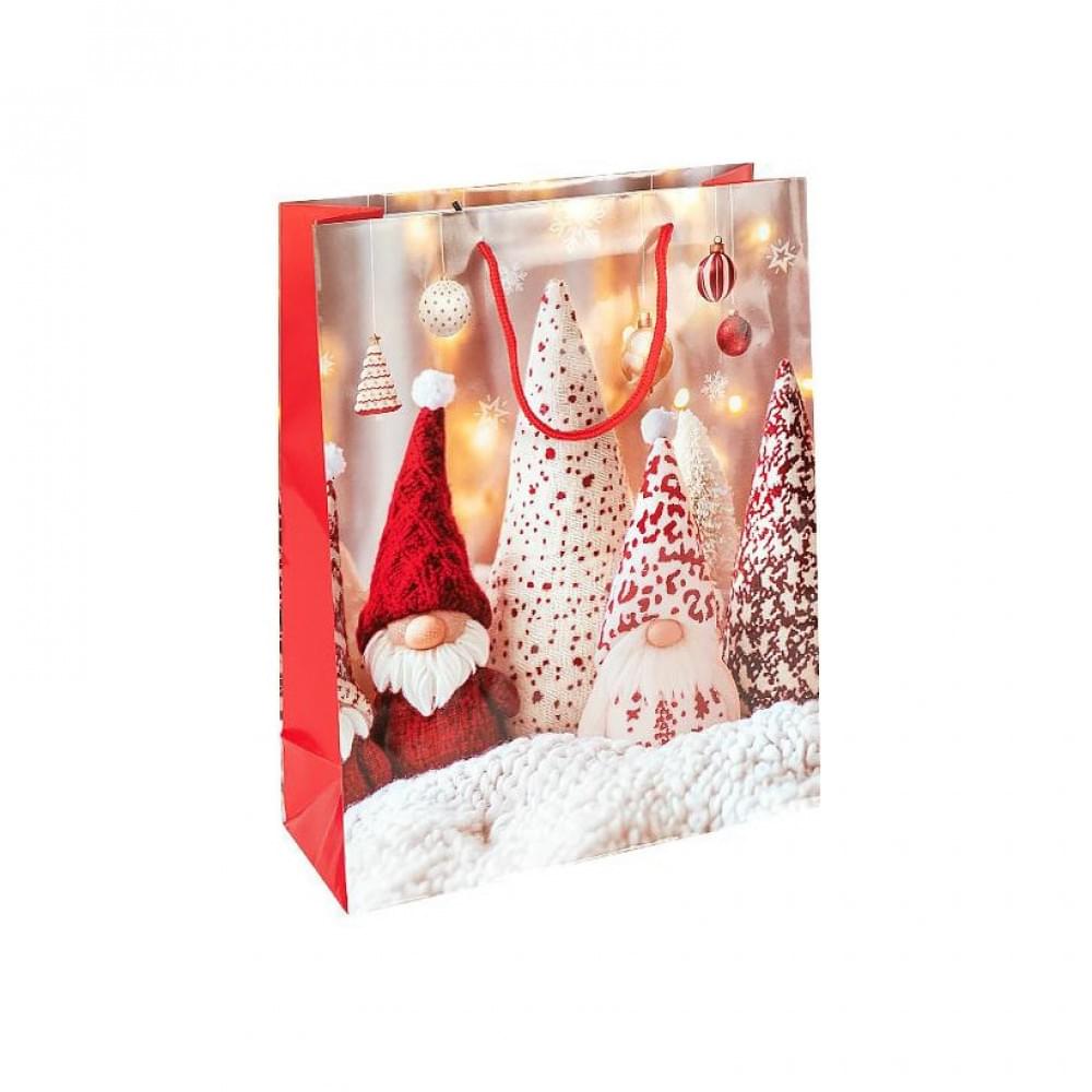 Пакет подарунковий "Новий Рік" 2575-2 розмір 32х44х11 см