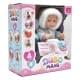 Дитяча лялька пупс YL2425B(Gray) з аксесуарами в комплекті