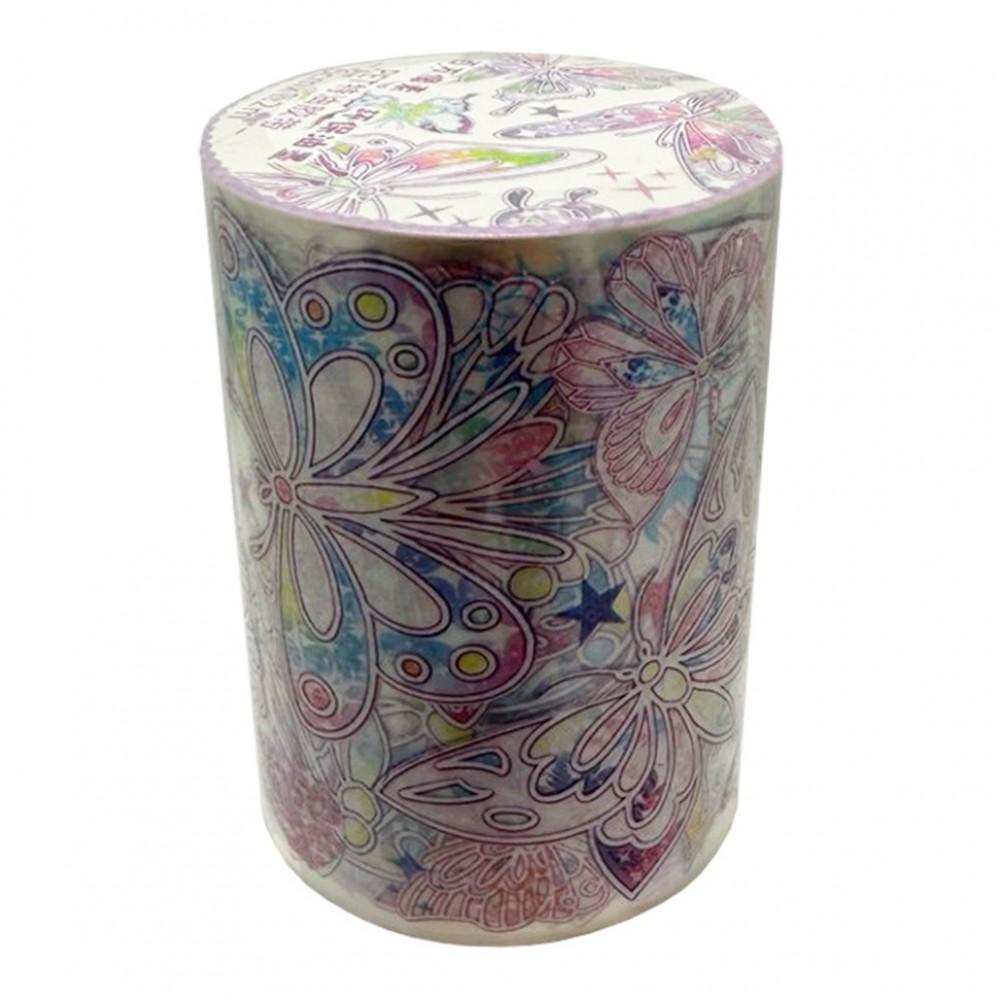 Набір декоративний скотч XM-JD2863(Violet) 6 см x 1,2 м
