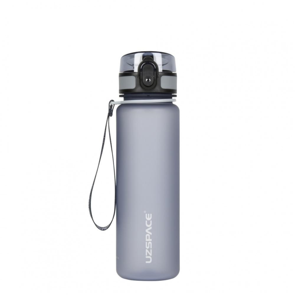 Пляшка для води UZSPACE 3026(Grey) 500 мл, сіра