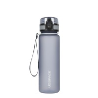 Пляшка для води UZSPACE 3026(Grey) 500 мл, сіра