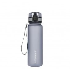 Пляшка для води UZSPACE 3026(Grey) 500 мл, сіра