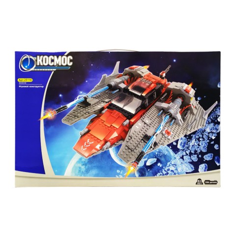 Дитячий конструктор "Космоліт" Keedo 25116, 1584 елемента
