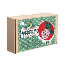 Набір для творчості Макраме "Іграшки на ялинку" Умняшка М-005 набір для 2 іграшок