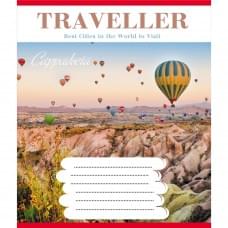 Зошит загальний "Туристичні місця" 096-630015K-5 в клітинку, 96 аркушів Зошит загальний "Туристичні місця" 096-630015K-5 в клітинку, 96 аркушів