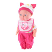 Кукла пупс 533-I-1-255-Q со звуком Сова