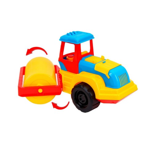 Дитяча іграшка "Трактор" 8010TXK рухомий коток, різнокольоровий