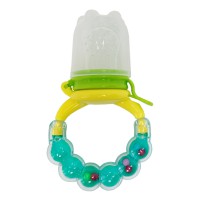 Ніблер для прикорму немовлят MGZ-0005(Turquoise) з брязкальцем