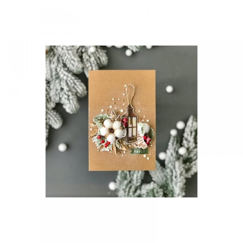 Набір для створення Різдвяних листівок "Cozy Christmas" FDGCK-040, 10х15 см, 5 шт