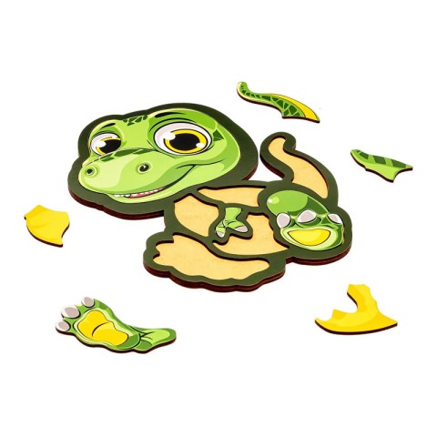 Дитячий пазл-вкладиш "Динозавр" Puz-22970, 8 елементів