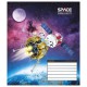 Зошит учнівський "Space singularity" 012-3384L-3 в лінію, 12 аркушів