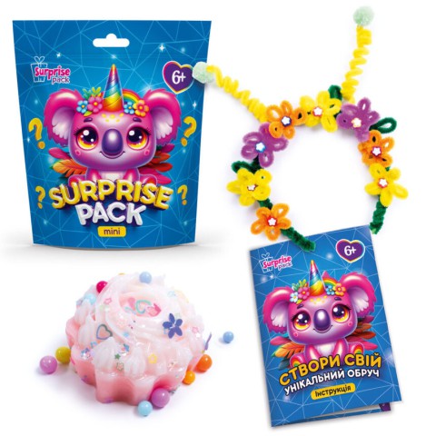 Набір для творчості із сюрпризом "Surprise Pack Mini 5" VT8040-05 квітковий обруч
