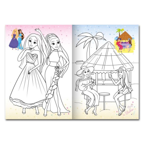 Дитяча розмальовка "Дівчача вечірка" РМ-77-06 з маскою