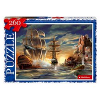 Пазл класичний "Морський бій" С260-14-14, 260 елементів