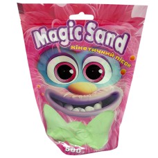 Креативна творчість "Кінетичний пісок Magic sand" 39403-2 зелений 500 грам