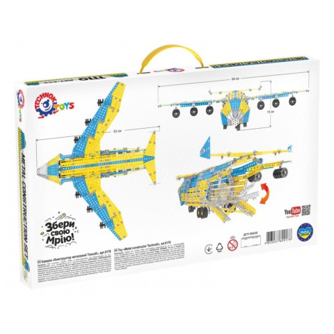 Конструктор металевий "Мрія" ТехноК, арт.9178