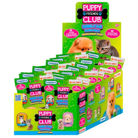 Фігурка-сюрприз "Няв-гав команда" PC062, 1х1х2 см, серія "Puppy Club"