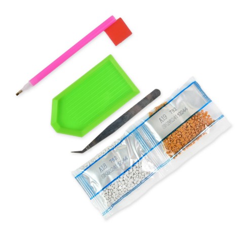 Алмазна мозаїка "Натхнення з вікна" SK88241 40х50 см