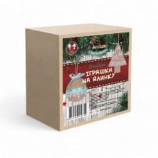 Дитячий набір творчості «Декорування іграшки на ялинку» НГ-003 2 основи Дитячий набір творчості «Декорування іграшки на ялинку» НГ-003 2 основи