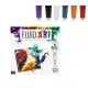 Набір креативної творчості "Fluid ART" FA-01-01-2-3-4-5, 5 видів FA-01-03