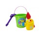 Ігровий набір для пісочниці №1 013555 з відерцем Салатовий