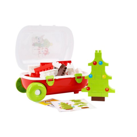 Дитячий конструктор "Новорічний" 8805TXK у валізі