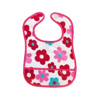 Дитячий слинявчик клейончатий MGZ-0601(Crimson) на липучці