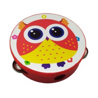 Дерев'яна іграшка Бубон MD 0367-19-27 діаметр 15 см Сова