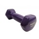 Гантель з вініловим покриттям M 0289, 1кг Фіолетовий