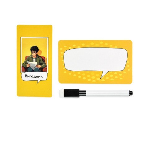 Настільна гра "Словолови" 30826 картки для написання 6 штук