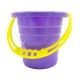 Дитяче відро для пісочниці "Середнє" S0009(Violet) фіолетовий 14 см