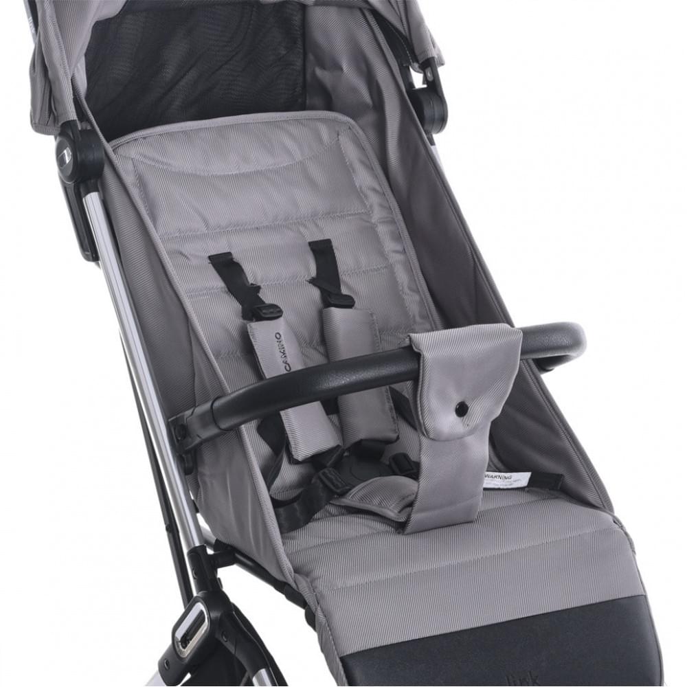 Коляска дитяча прогулянкова LINK ME 1129 Silver Striped