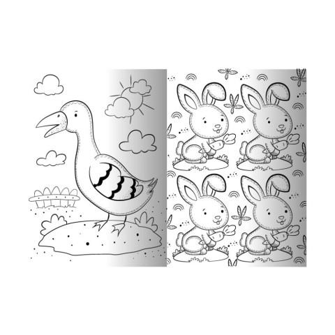 Розвиваюча розмальовка "Ферма" РМ-73-04, 32 сторінки