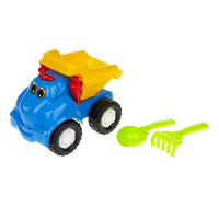 Пісочний набір Самоскид "Смайл" №1 Colorplast 0121 Синій