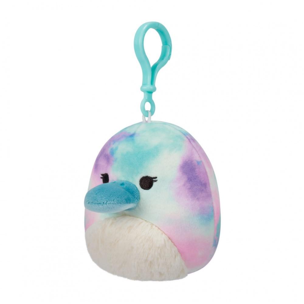 М'яка іграшка на кліпсі Уткобор Бріндал Squishmallows SQCP00215, 9 см