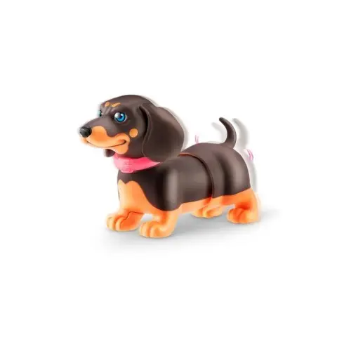 Інтерактивне цуценя Грайлива Такса PETS ALIVE 9530SQ1-3 ходить веляє хвостиком