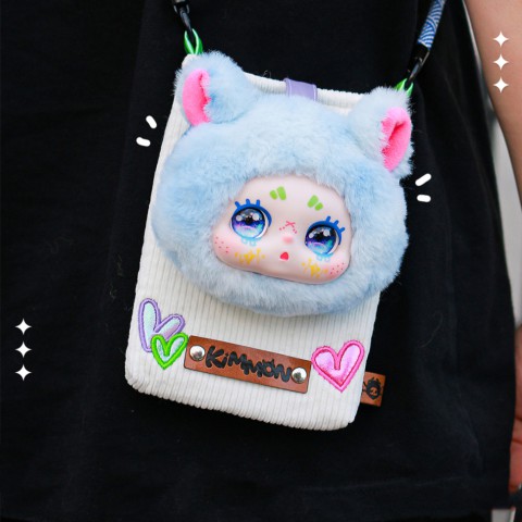 Крос-боді сумка Pop Top Kimmon 556114 застібка-магніт у вигляді обличчя