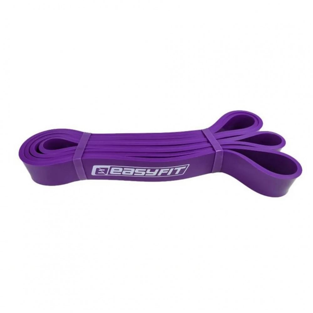 Гумова петля для фітнесу EasyFit EF-2654-4, 15-45 кг, фіолетовий