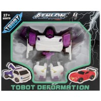 Машинка-трансформер "Tobot 2 в 1" 525-1(Violet-1) пластик