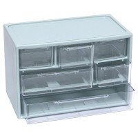 Органайзер настільний WXS-4 на 6 відділень Grey