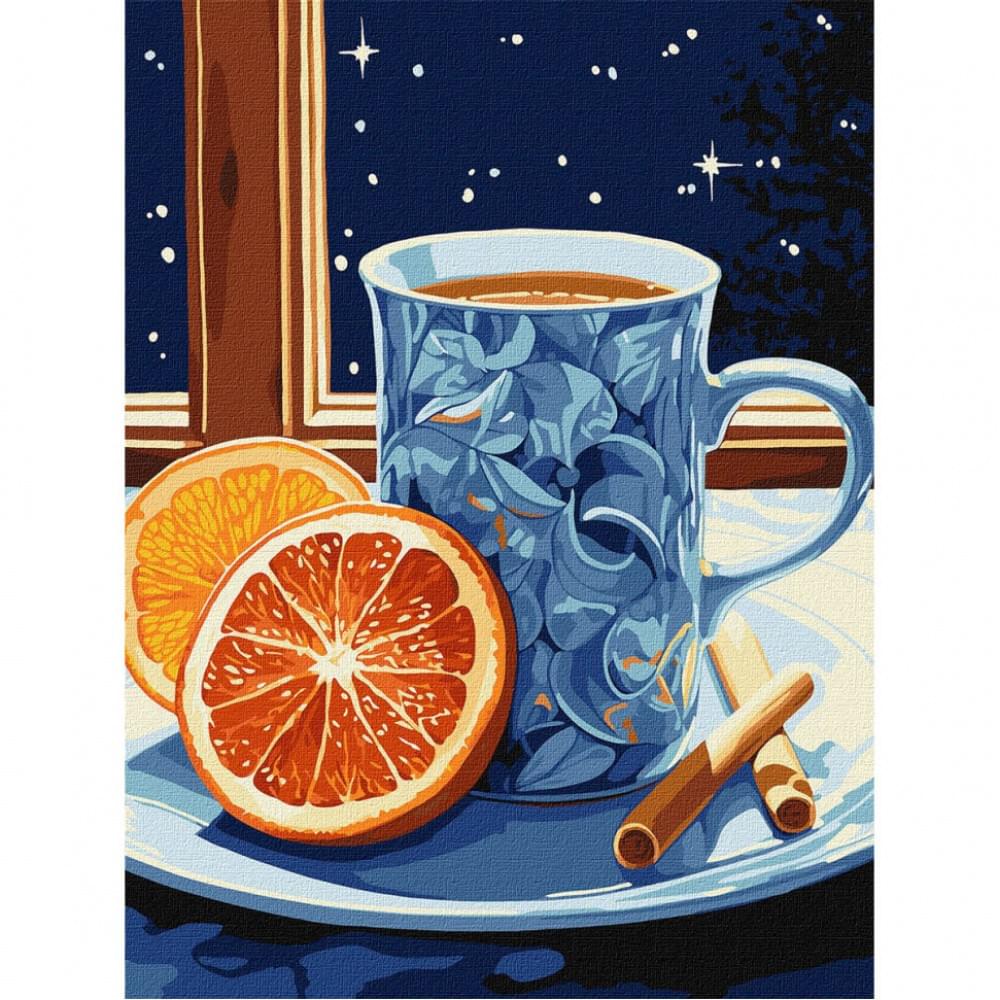 Картина за номерами "Ароматне поєднання" Ідейка KHO5687, 30х40 см