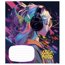 Зошит учнівський "Manga style" 024-3272L-5 в лінію, 24 аркушів