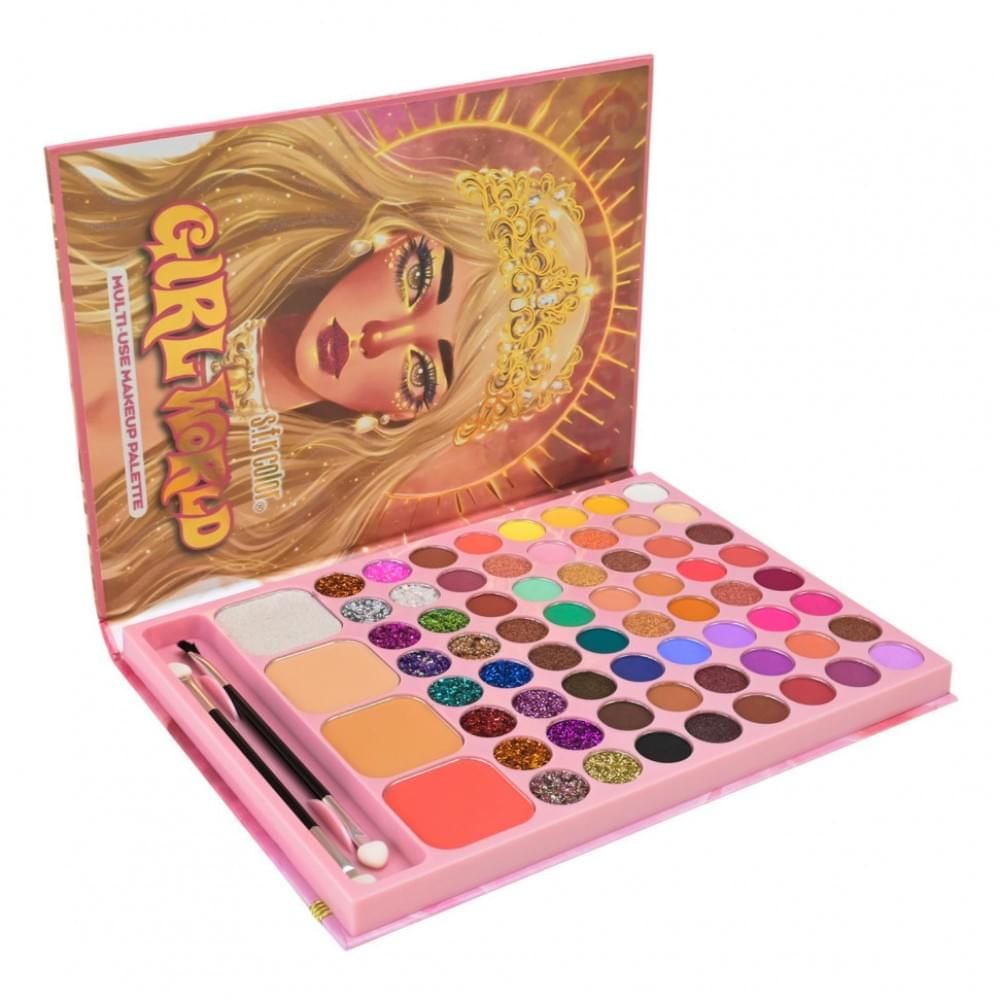 Дитячий набір косметики Країна Іграшок CN-0133, 64 кольори, тіні для повік, рум'яна