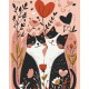 Картина за номерами "Котяче кохання" 11696-AC 40х50 см