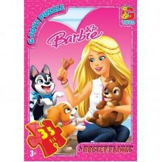 Дитячий пазл "Barbie" BA017 постер 35 елементів