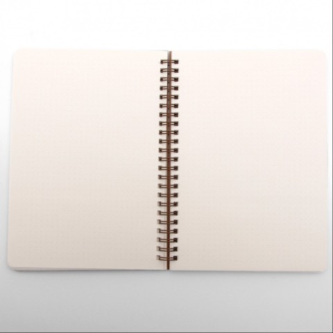 Блокнот "Кіт та дорога" еко крафт-картон 11120-T-KR формат А5 на пружині